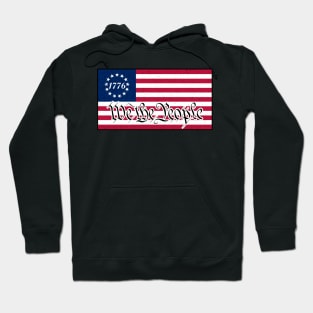 We the people - Betsy Ross flag Hoodie